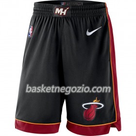 Miami Heat Uomo Pantaloncini Nero 2018-19 Nike Swingman